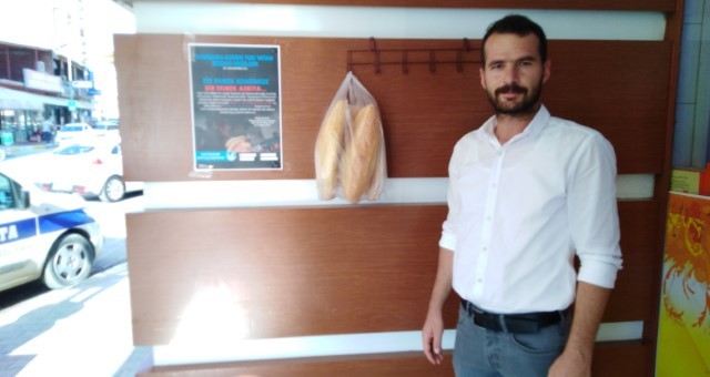 Serik Ülkü Ocakları ‘Askıda Ekmek' Projesi Başlattı