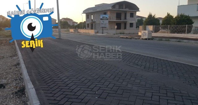 Dünya Markası Belek'te Asfalttan Kaldırım Yakışmıyor