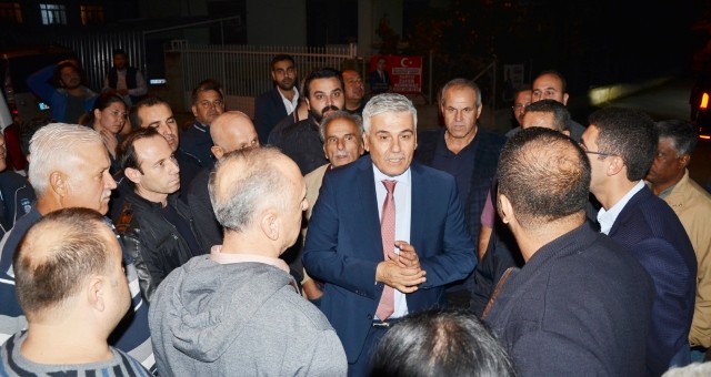 Merkez Mahallesi Sakinleri Eylem Yaptı
