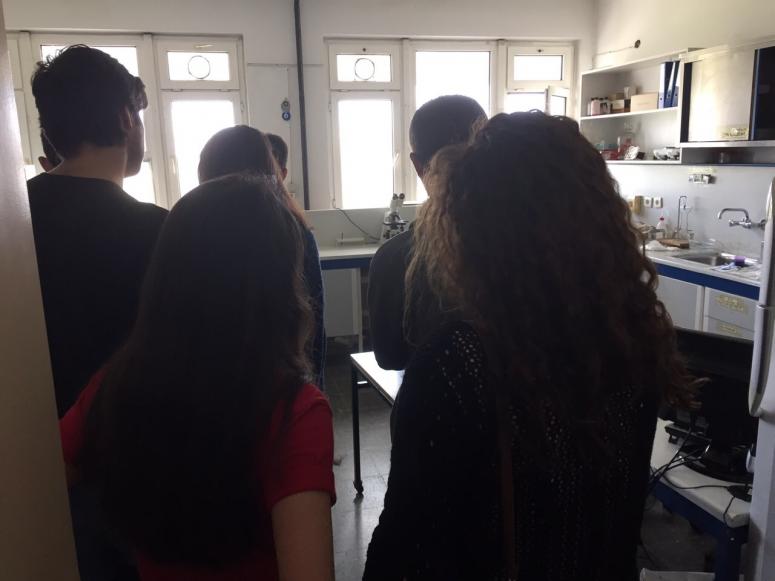Yükseliş'liler Üniversite Laboratuvarını Ziyaret Ettiler