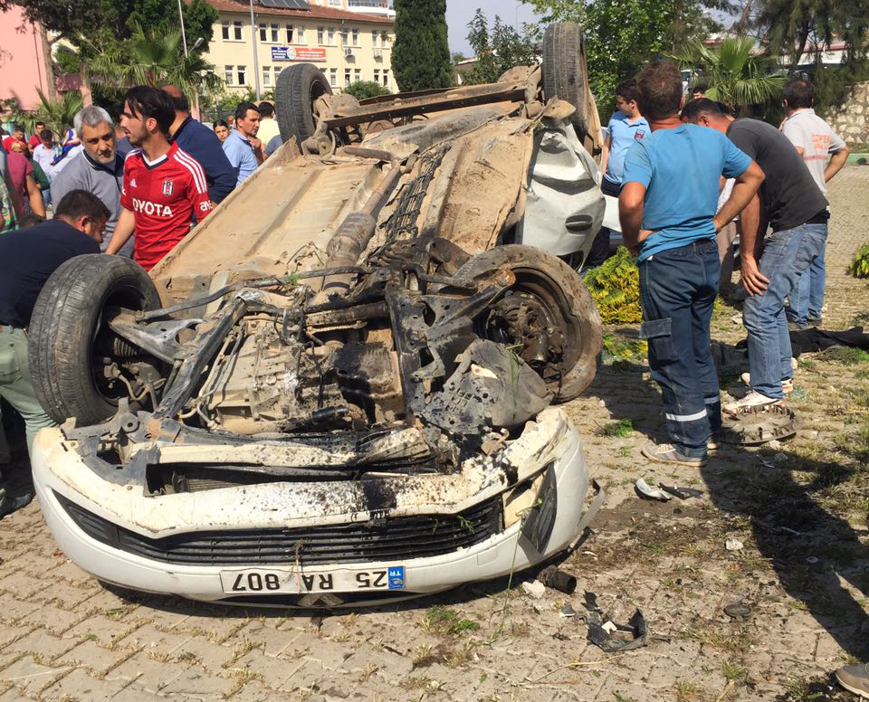 Serik’te Kaza: 1 Ölü, 4 Yaralı