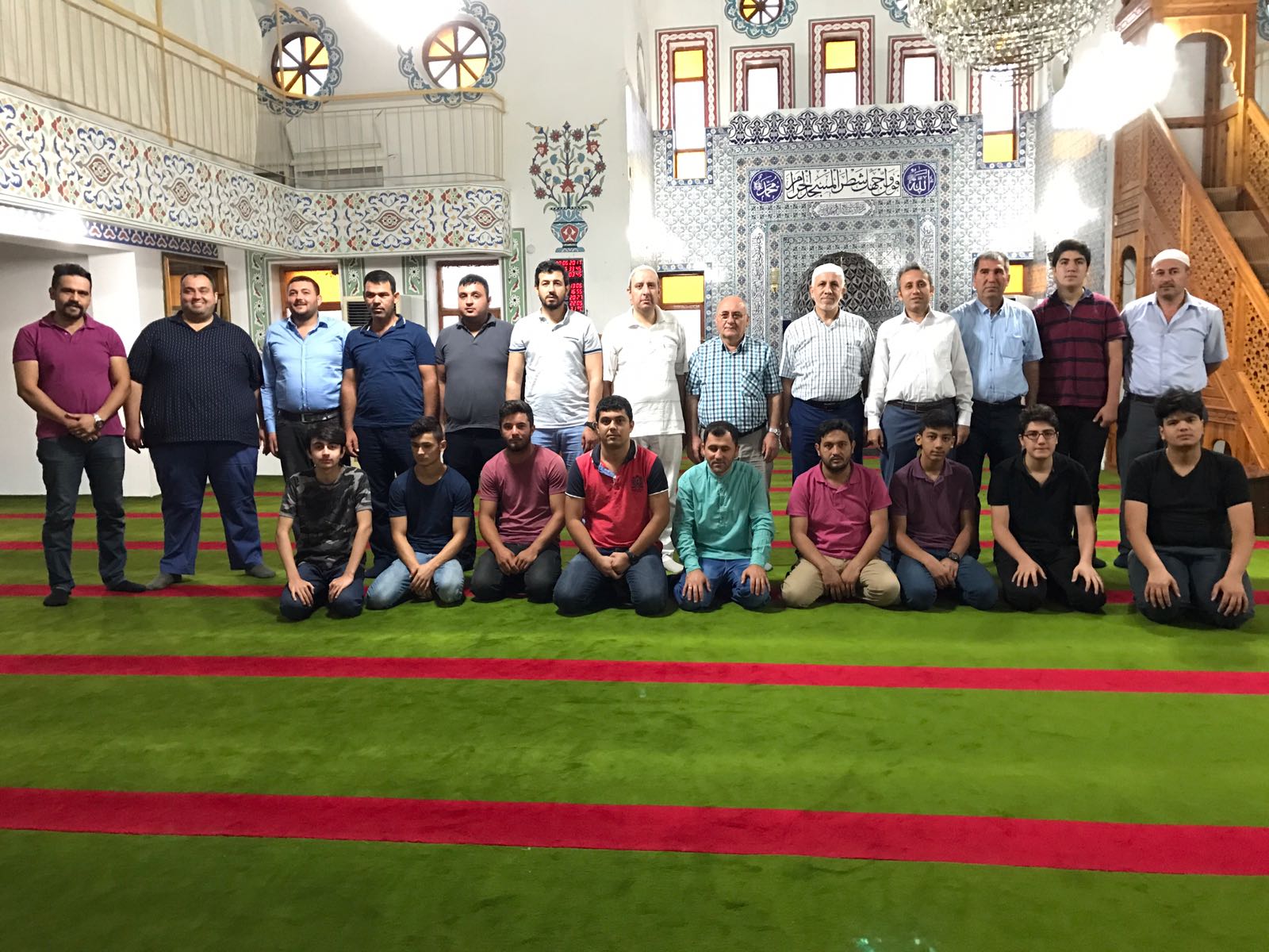 Gebiz Mahallesinde Namaz Buluşması