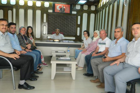 Atatürk Anadolu Lisesi Mezunu öğrenciler Milli Eğitim Müdürünü Ziyaret etti