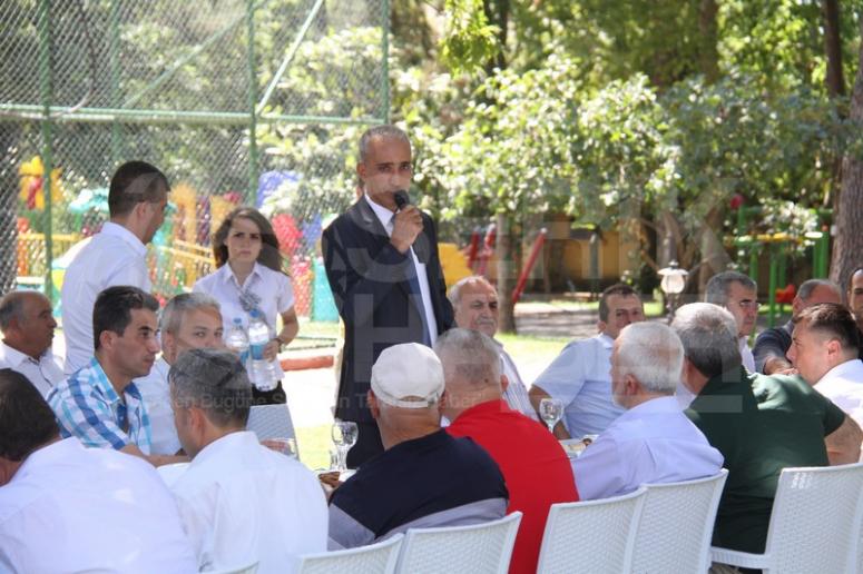 Serik Protokolü Vedalı Bayramlaşma