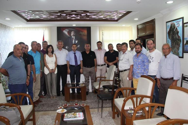 MHP Serik Teşkilatından Kaymakam Altan’ı Ziyaret