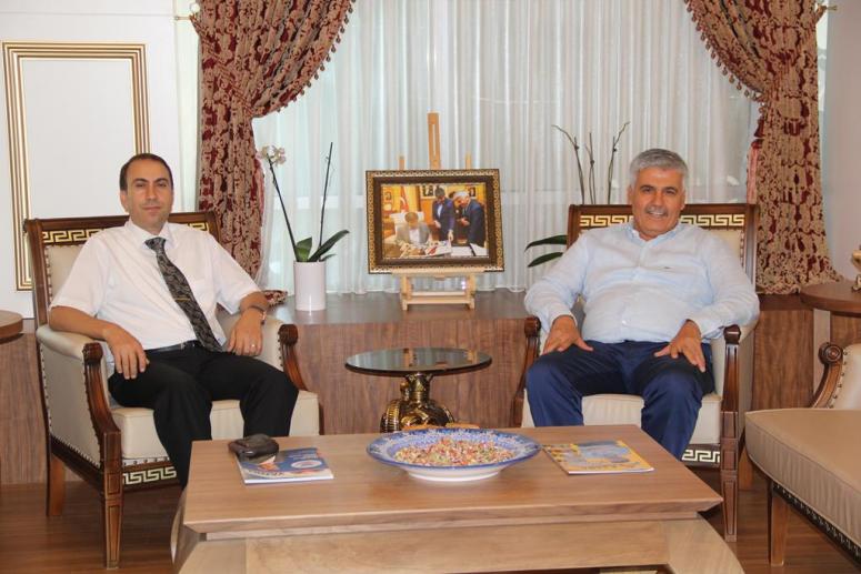 Kaymakam Altan, Başkan Çalık’ı Makamında Ziyaret Etti