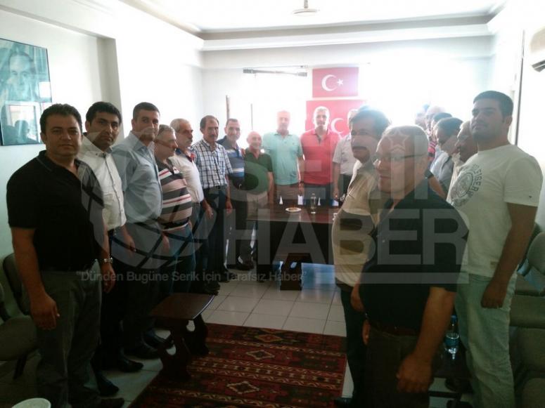 MHP'de Bayramlaşma Yapıldı