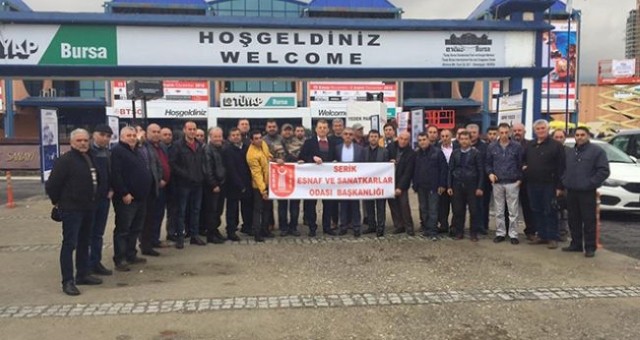 Serik Esnafı Endüstri Zirvesine Katıldı