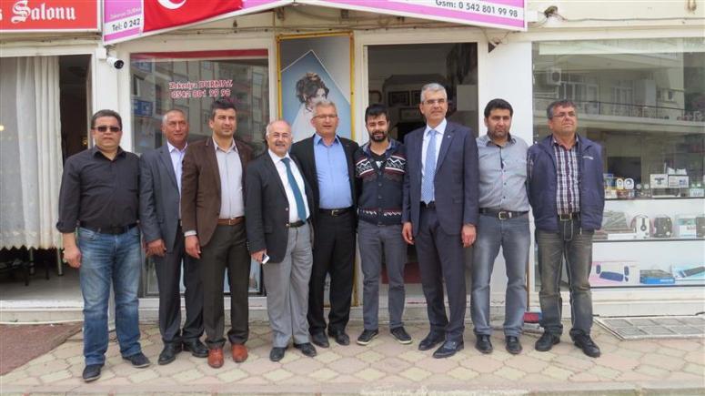 MHP’li Adaylardan Serik Ziyareti