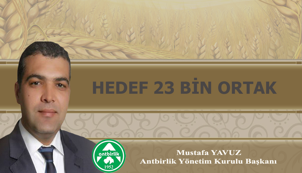 Antbirk'te Hedef 23 Bin Ortak