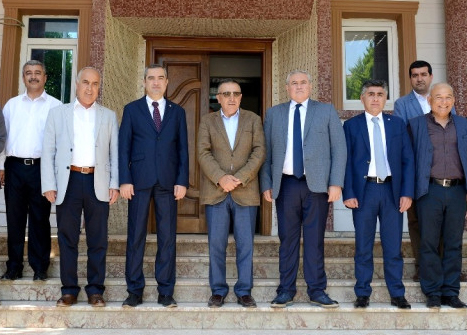 ATSO Yönetimi İlçemizde Ziyaretlerde Bulundu