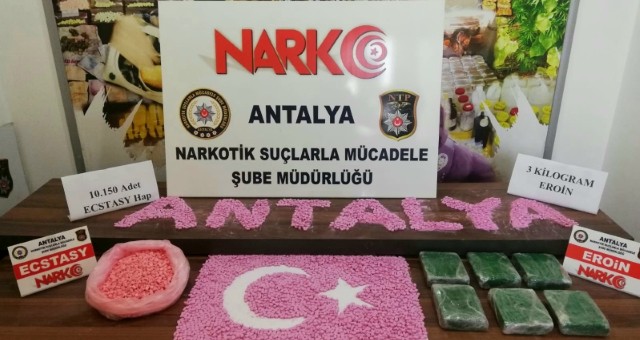1,3 Milyon Liralık Uyuşturucu Ele Geçirildi