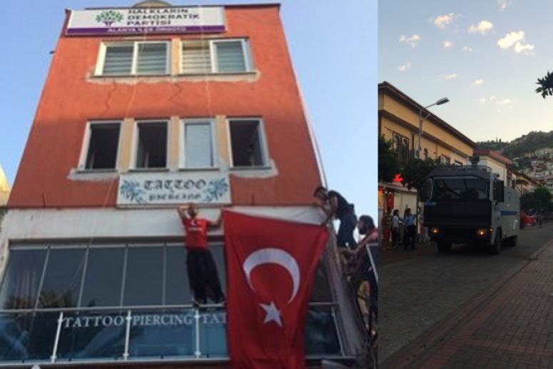 Alanya’da HDP Gerginliği
