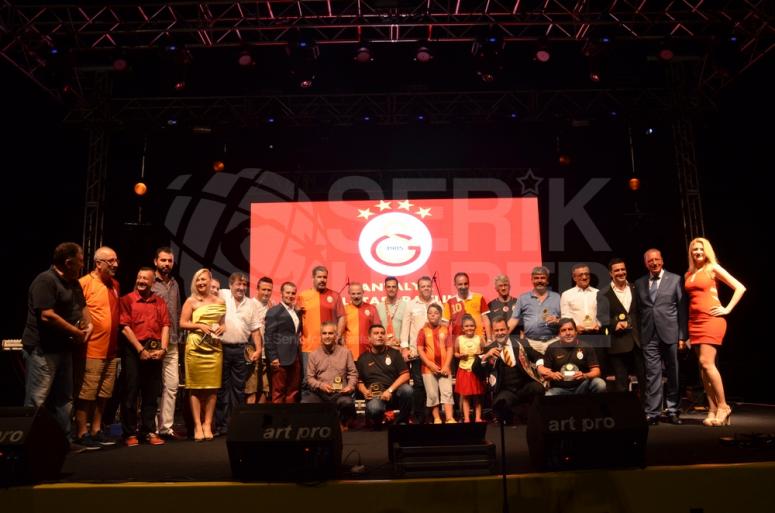 Antalya'da Galatasaray'ın 20. Şampiyonluk Kutlaması Yapıldı