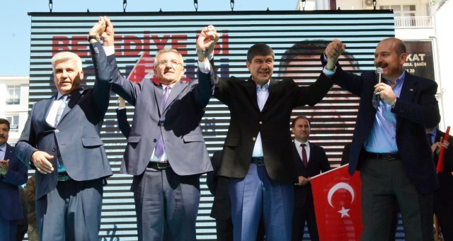 İçişleri Bakanı Süleyman Soylu Serik’te