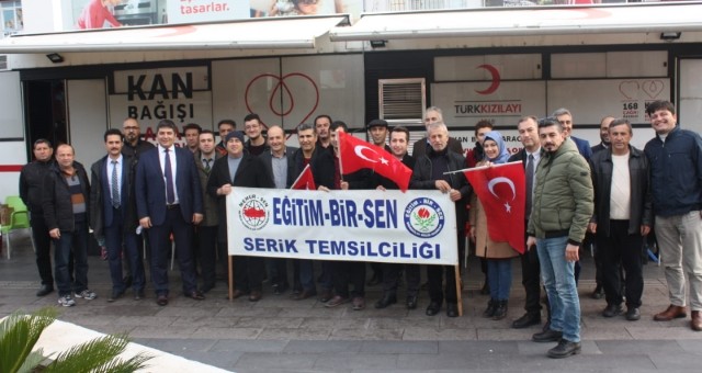 Kan Bağışı Kampanyasına Katıldılar