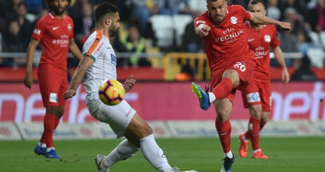 Akdeniz Derbisinde Kazanan Taraf Antalyaspor! (Özet)