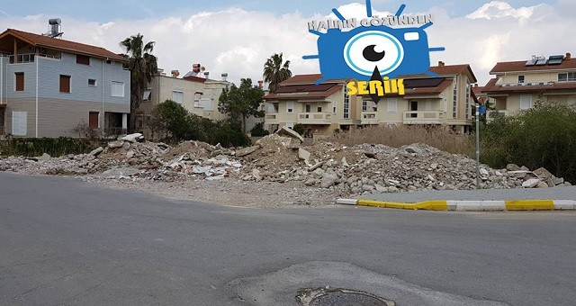 Kelebek Caddesi Hafriyat Yerine Dönüşmüş