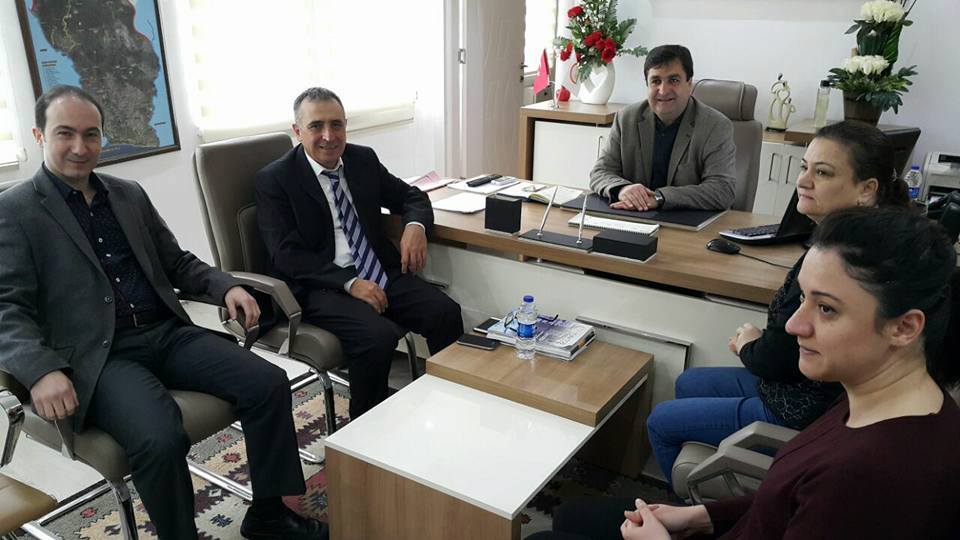 Kaymakam Şimşek’in İlçe Tarım Müdürlüğü Ziyareti