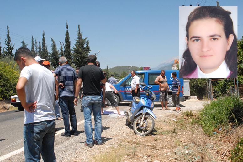 Kadın Motosiklet Sürücüsü Yaşamını Yitirdi : 1 Ölü