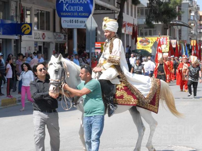 Serik’te Fetih Yürüyüşü