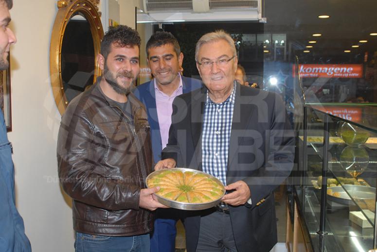 Baykal, Serik’te Baklavaya hayran kaldı