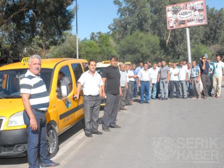 Serikli Taksiciler Kontak Kapattı