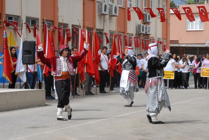 Serik’te Sade 19 Mayıs Kutlaması