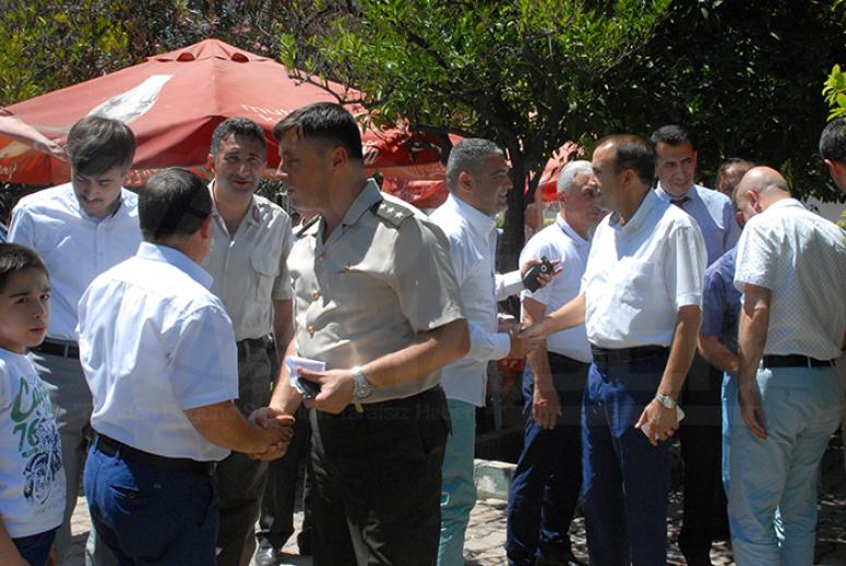 Serik’te Protokol Bayramlaştı