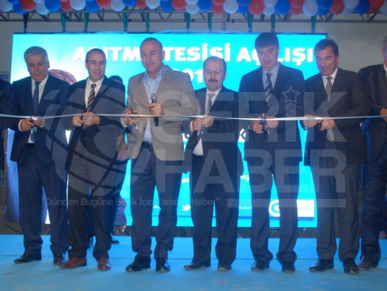 Arıtma Tesisi Törenle Açıldı