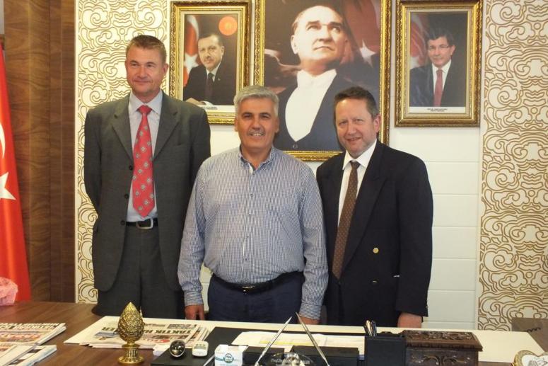 Almanya Konsolosu Çalık'ı Ziyaret Etti