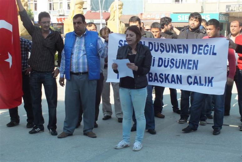 İşsiz Kalan İşçilerden Acemi Eylem
