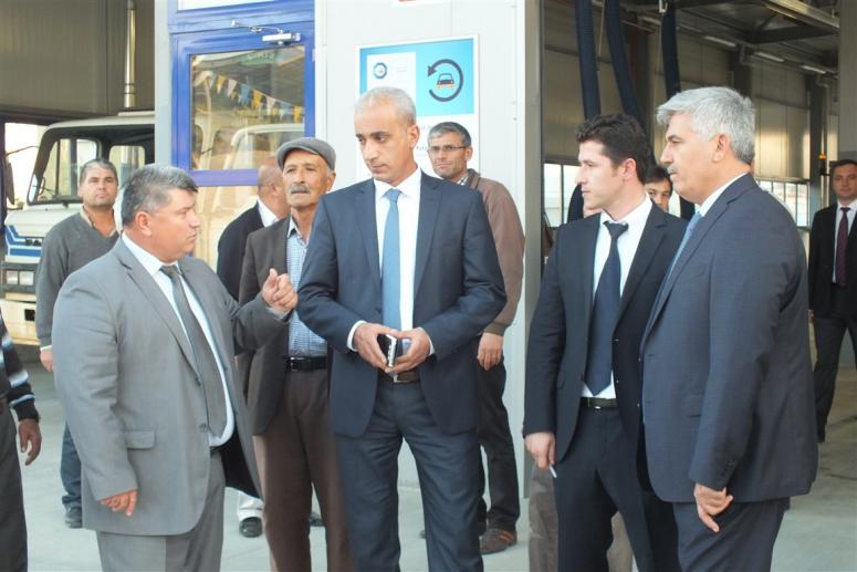 Rüstemoğlu Araç Muayene İstasyonunda İncelemelerde Bulundu