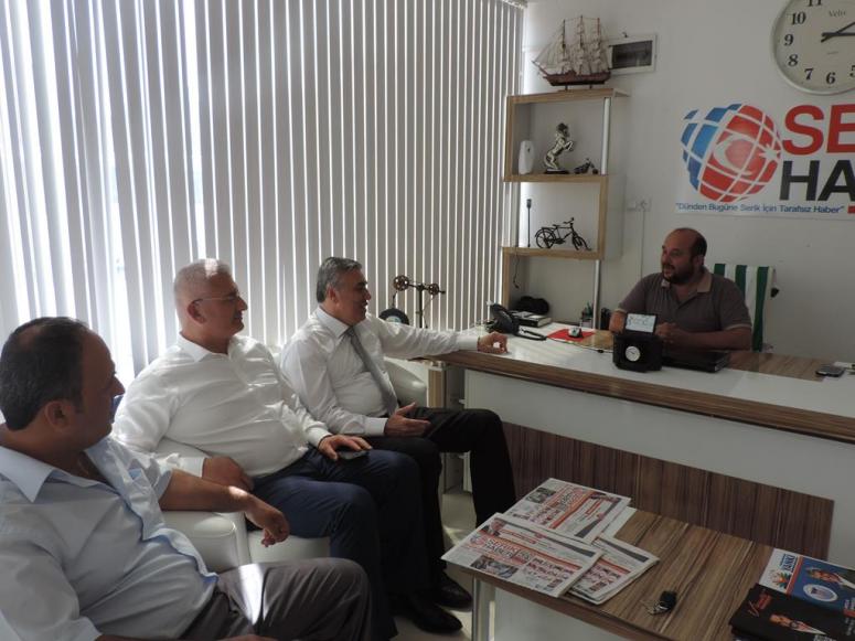 Günal Gazetemizi Ziyaret Etti