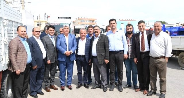 Böcek'ten Serik Esnaflarına Ziyaret