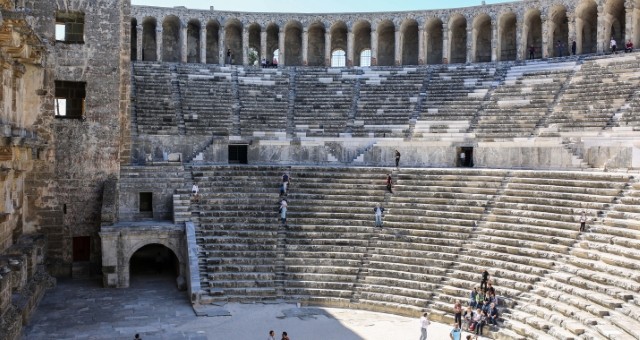 Aspendos Tiyatrosu, Ziyaretçilerin Gözdesi