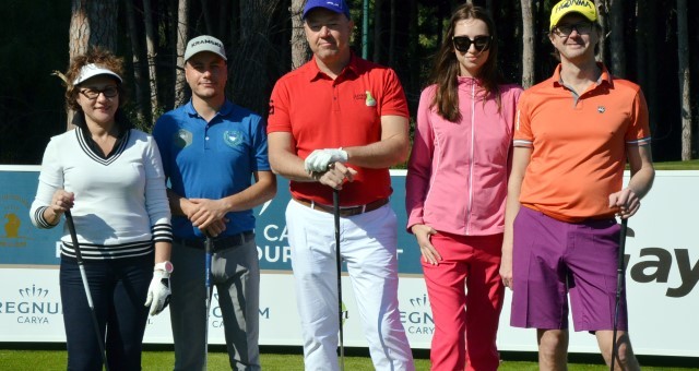 Serik'te Pro-Am Golf Turnuvası Başladı