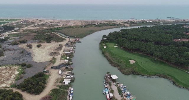 ANTALYA Serik Acısu Çayı’nda Islah Çalışmaları Devam Ediyor
