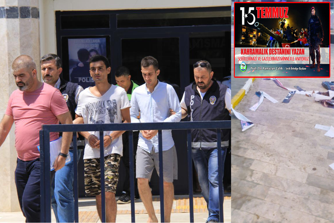 Serik’te Cumhurbaşkanına Hakaretten 3 Kişi Tutuklandı