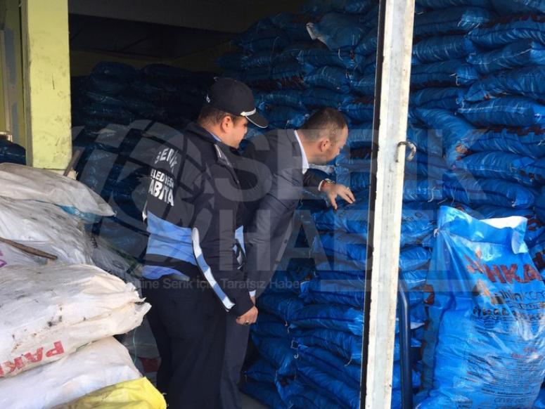 Serik Belediyesi Kömür Satıcılarını Denetledi