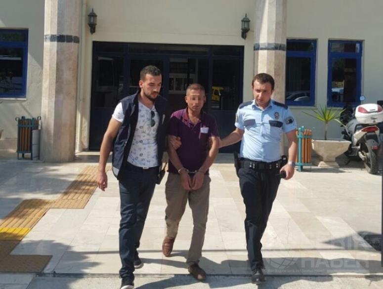 Öz kızına tacizde bulundu
