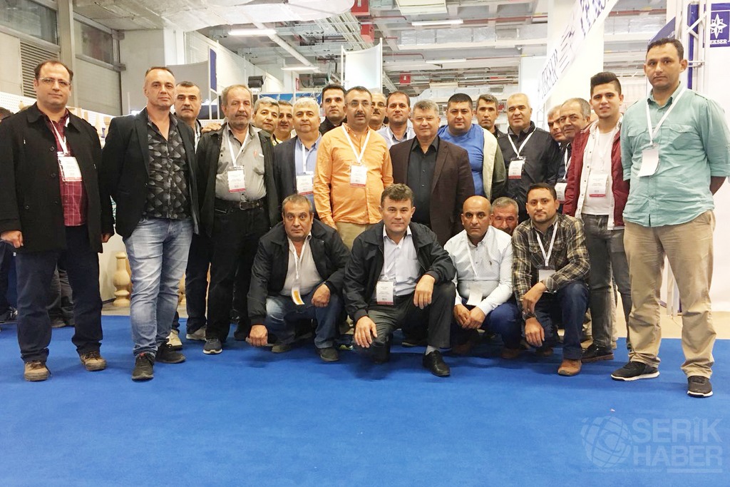 Serik Esnaf Odası üyeleri İzmir ve İstanbul’da Fuarları gezdiler