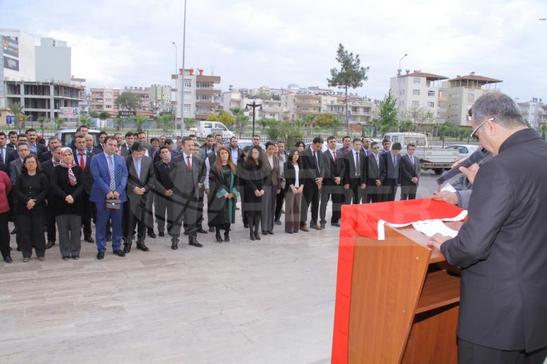 Serik Adliyesi’nden Şehit Savcı’ya saygı