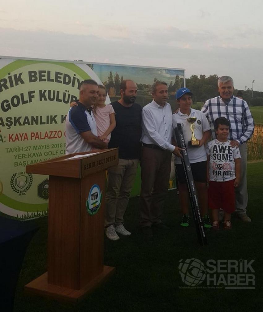 Başkanlık Kupası Golf Turnuvasında Göktuğ İlbey CAN Birinci Oldu