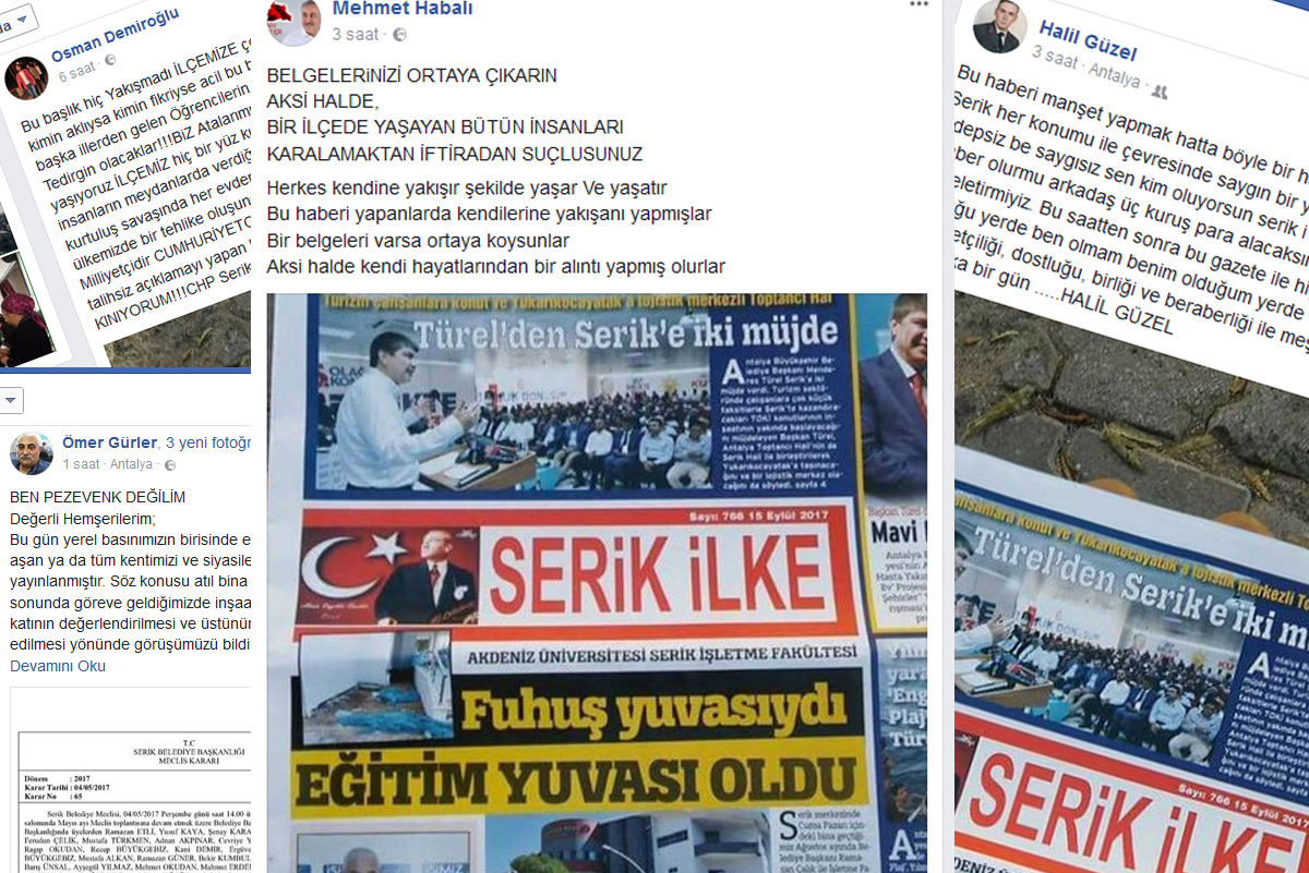 Serik’te ki o habere Sosyal Medya’dan eleştiri yağmuru yağdı