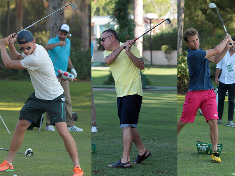 Ünlü Tenisçiler Golf’te de iddialı