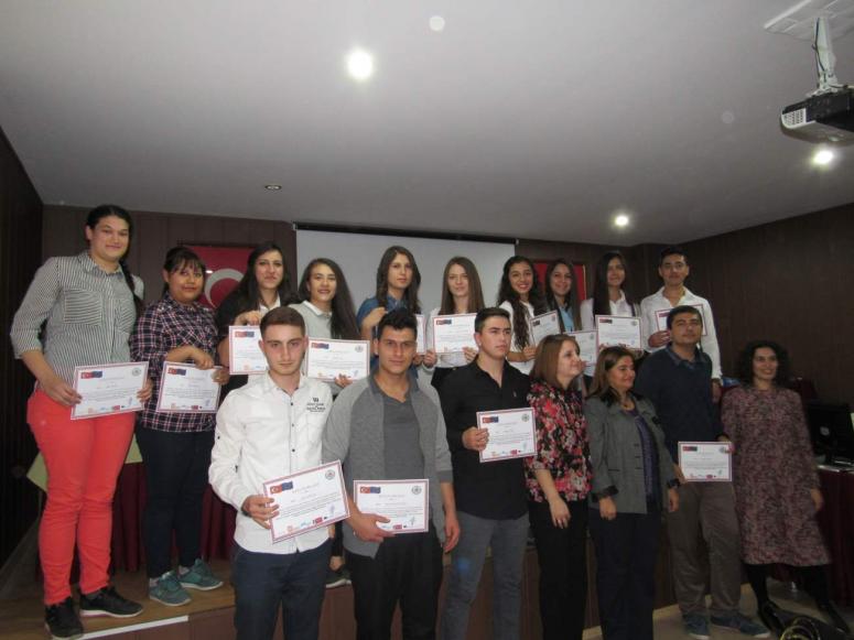 AB İş Gücüne Katılım Projesi’nin Sertifika Töreni Yapıldı
