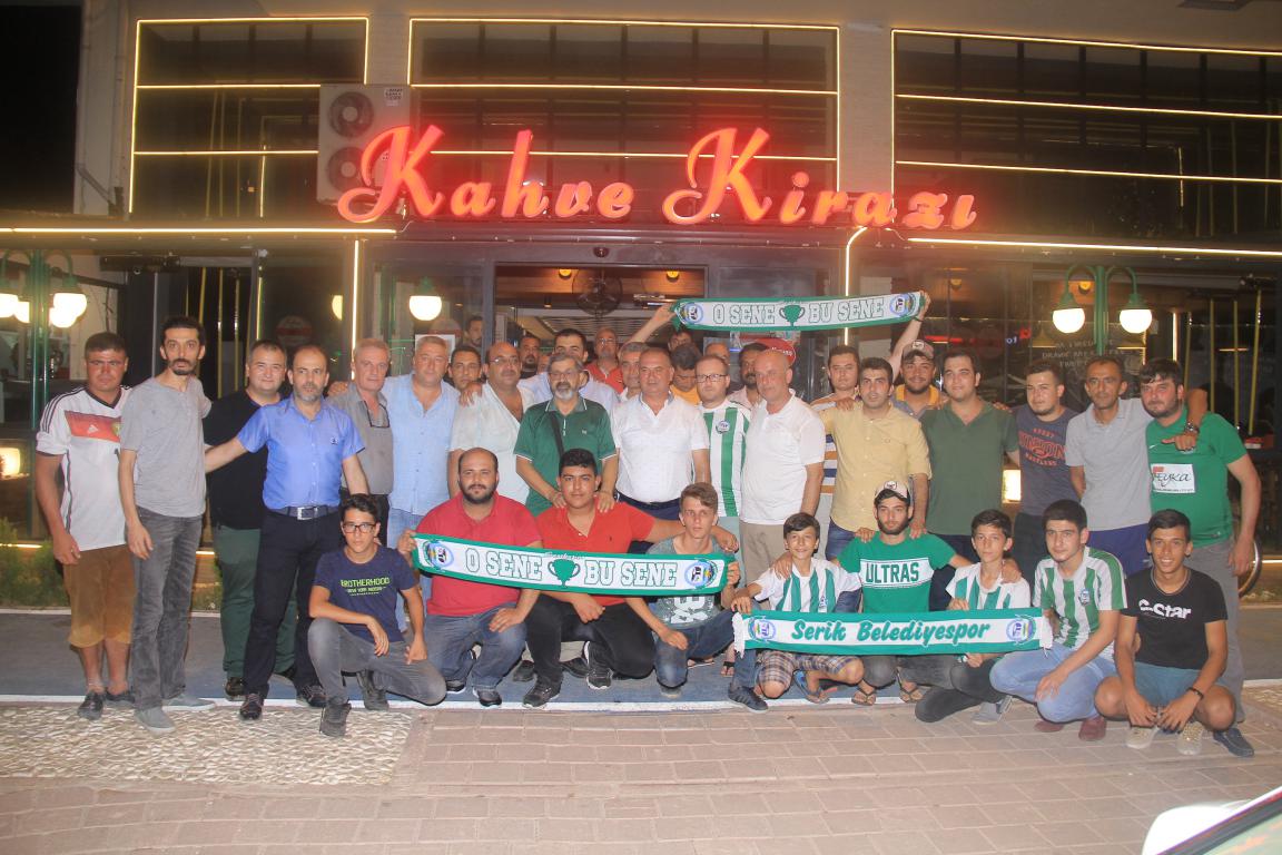 Serikspor için Taraftar ve Yönetim Elele