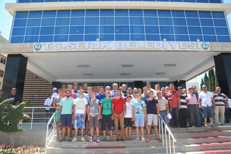 Serik Belediyespor Güreş Takımı Kırkpınar’a Uğurlandı
