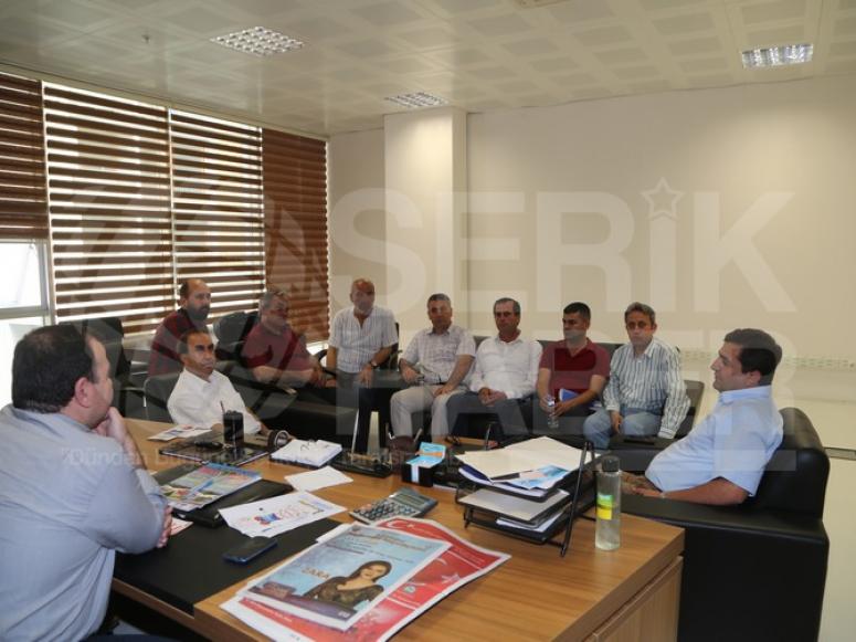 Kaymakam Altan, Baltaoğlu’nu Makamında Ziyaret Etti